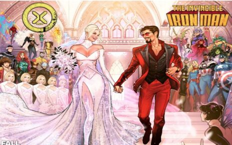 Marvel Teases Wedding of Tony Stark and Emma Frost