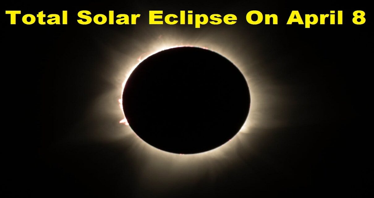 Total Solar Eclipse On April 8